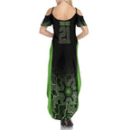 Basketball Custom South East Melbourne Family Matching Summer Maxi Dress and Hawaiian Shirt Simple Australian Dot Art - Aussie Hoodie