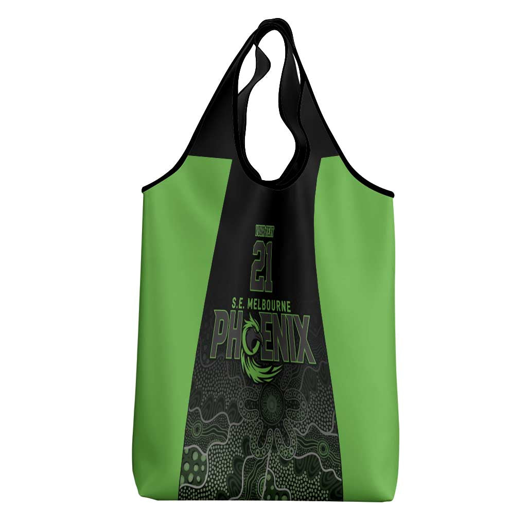 Basketball Custom South East Melbourne Grocery Bag Simple Australian Dot Art - Aussie Hoodie