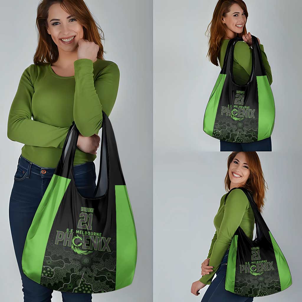 Basketball Custom South East Melbourne Grocery Bag Simple Australian Dot Art - Aussie Hoodie