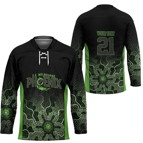 Basketball Custom South East Melbourne Hockey Jersey Simple Australian Dot Art - Aussie Hoodie
