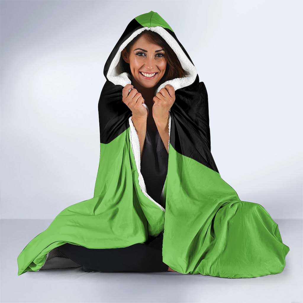 Basketball Custom South East Melbourne Hooded Blanket Simple Australian Dot Art - Aussie Hoodie