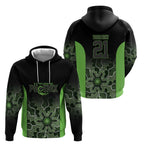 Basketball Custom South East Melbourne Hoodie Simple Australian Dot Art - Aussie Hoodie