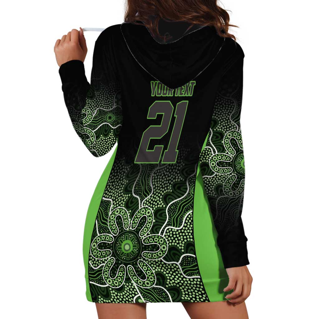 Basketball Custom South East Melbourne Hoodie Dress Simple Australian Dot Art - Aussie Hoodie