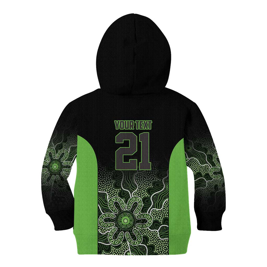 Basketball Custom South East Melbourne Kid Hoodie Simple Australian Dot Art - Aussie Hoodie