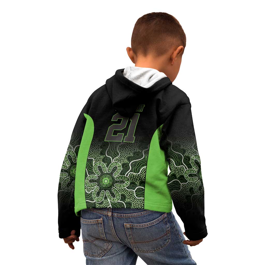 Basketball Custom South East Melbourne Kid Hoodie Simple Australian Dot Art - Aussie Hoodie