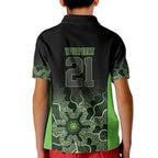 Basketball Custom South East Melbourne Kid Polo Shirt Simple Australian Dot Art - Aussie Hoodie