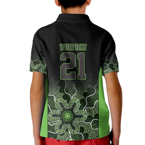 Basketball Custom South East Melbourne Kid Polo Shirt Simple Australian Dot Art - Aussie Hoodie