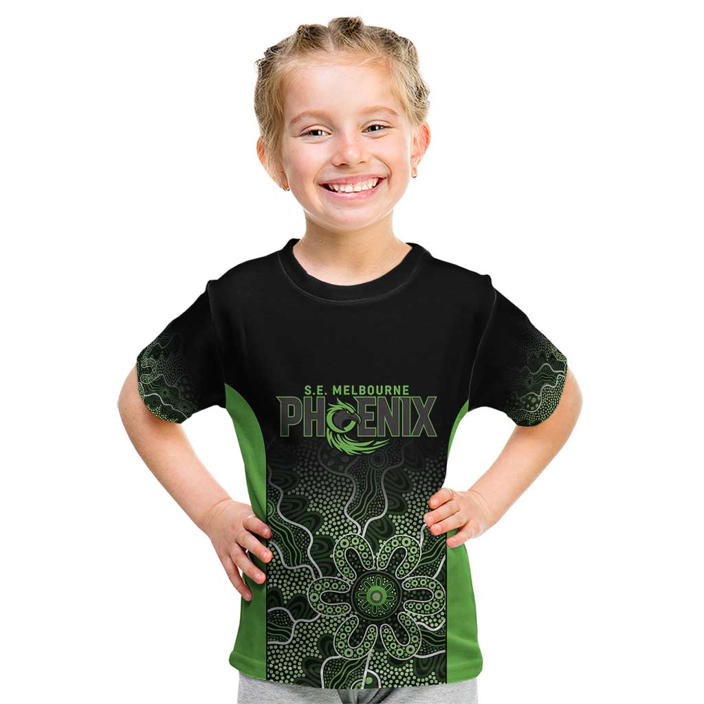 Basketball Custom South East Melbourne Kid T Shirt Simple Australian Dot Art - Aussie Hoodie
