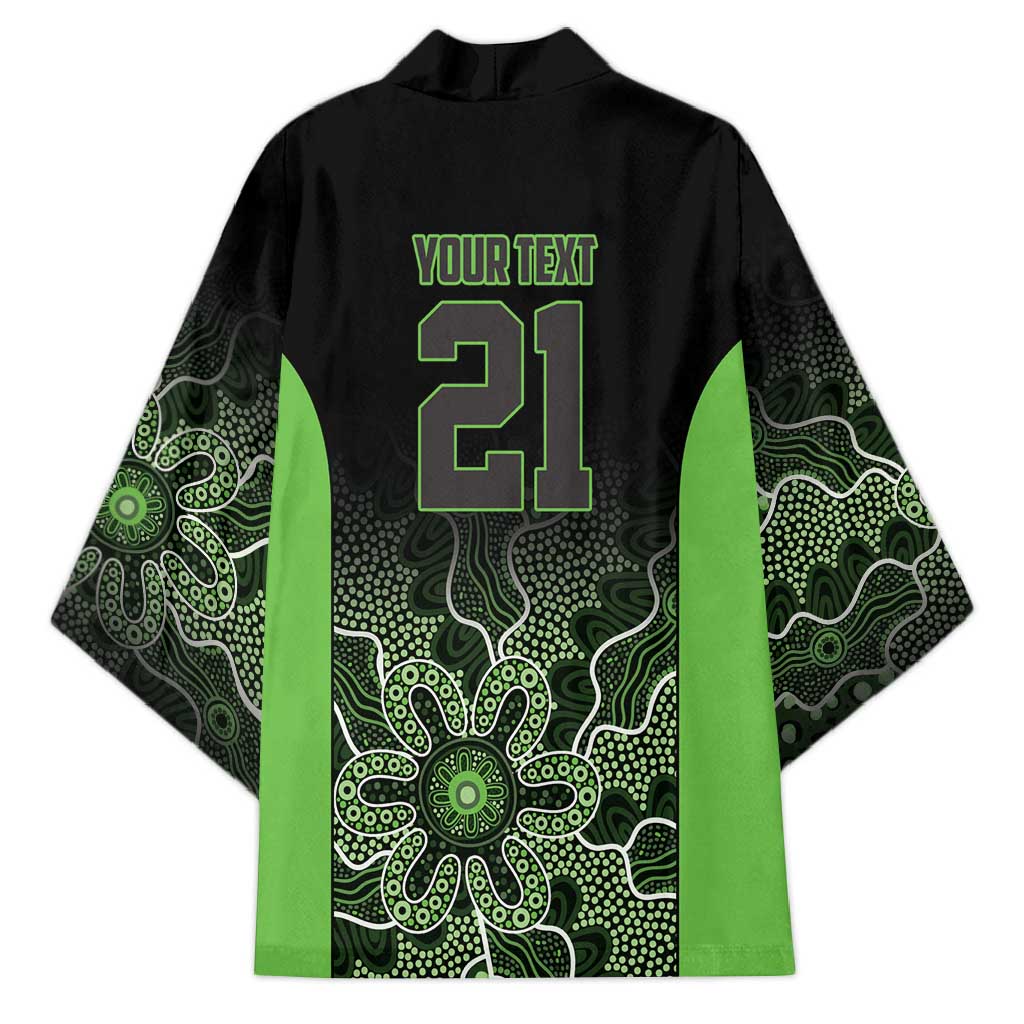 Basketball Custom South East Melbourne Kimono Simple Australian Dot Art - Aussie Hoodie