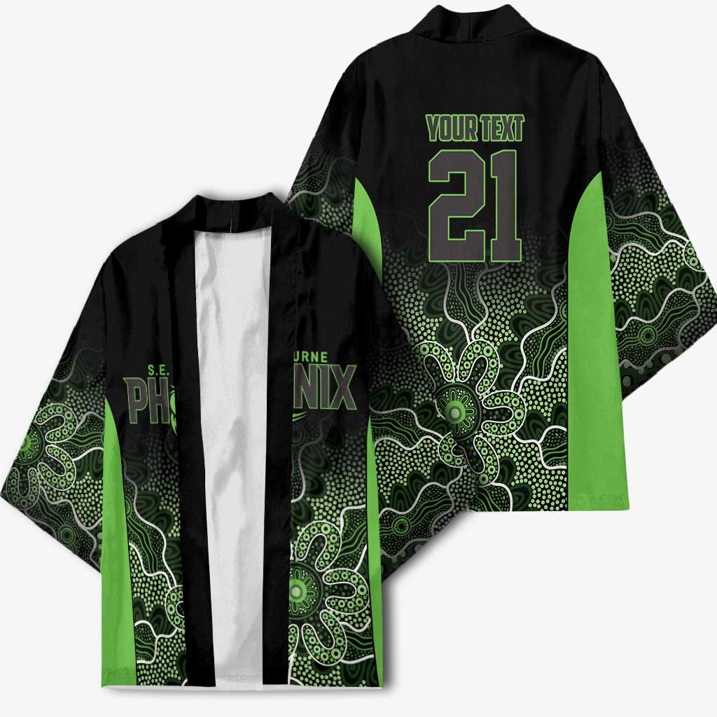 Basketball Custom South East Melbourne Kimono Simple Australian Dot Art - Aussie Hoodie