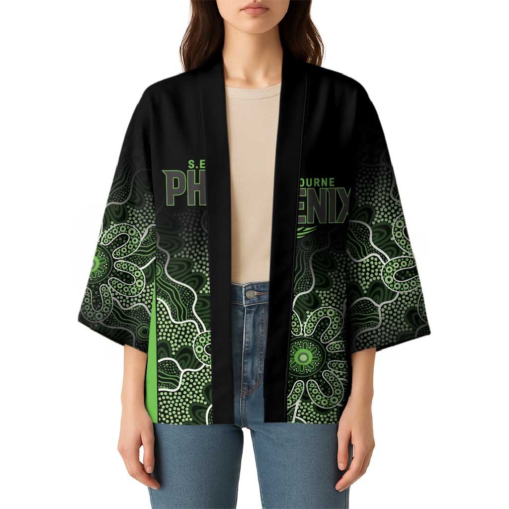 Basketball Custom South East Melbourne Kimono Simple Australian Dot Art - Aussie Hoodie