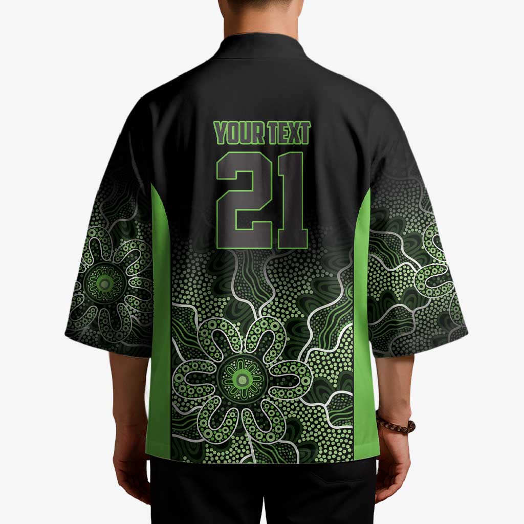 Basketball Custom South East Melbourne Kimono Simple Australian Dot Art - Aussie Hoodie