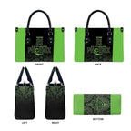 Basketball Custom South East Melbourne Leather Bag Simple Australian Dot Art - Aussie Hoodie