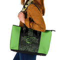 Basketball Custom South East Melbourne Leather Tote Bag Simple Australian Dot Art - Aussie Hoodie