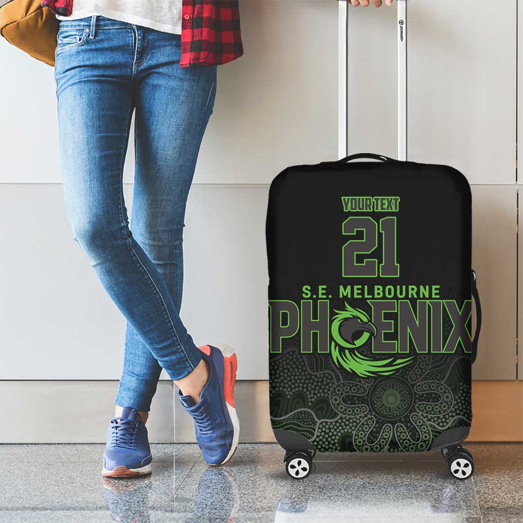 Basketball Custom South East Melbourne Luggage Cover Simple Australian Dot Art - Aussie Hoodie