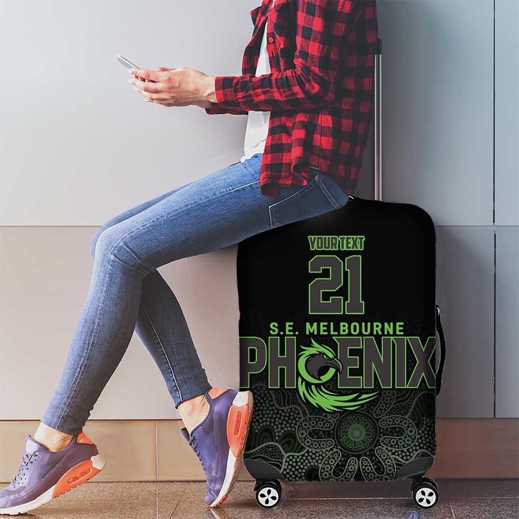 Basketball Custom South East Melbourne Luggage Cover Simple Australian Dot Art - Aussie Hoodie