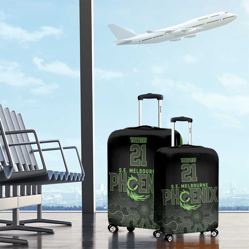 Basketball Custom South East Melbourne Luggage Cover Simple Australian Dot Art - Aussie Hoodie