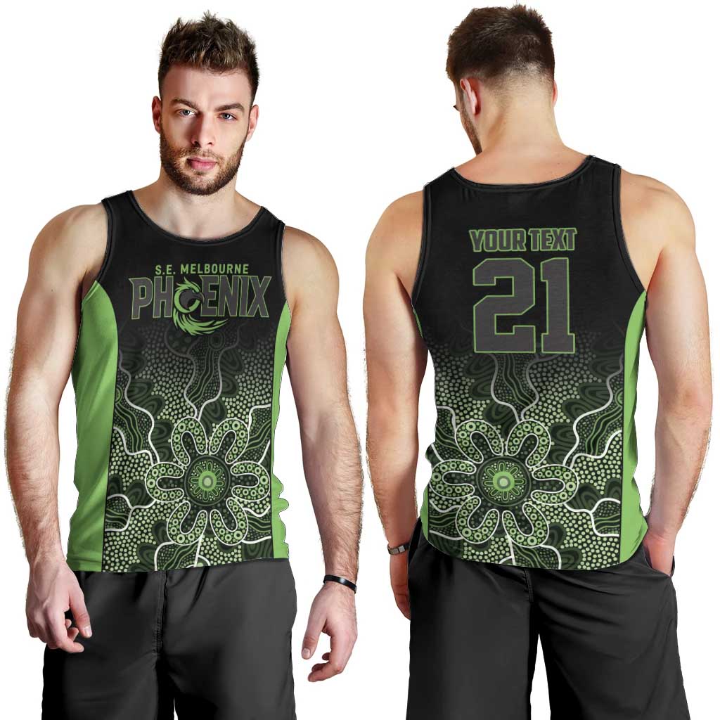 Basketball Custom South East Melbourne Men Tank Top Simple Australian Dot Art - Aussie Hoodie