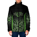 Basketball Custom South East Melbourne Padded Jacket Simple Australian Dot Art - Aussie Hoodie