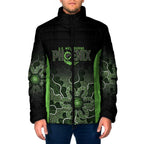 Basketball Custom South East Melbourne Padded Jacket Simple Australian Dot Art - Aussie Hoodie