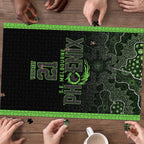 Basketball Custom South East Melbourne Puzzle Simple Australian Dot Art LT9