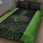 Basketball Custom South East Melbourne Quilt Bed Set Simple Australian Dot Art - Aussie Hoodie