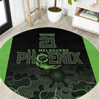 Basketball Custom South East Melbourne Round Carpet Simple Australian Dot Art - Aussie Hoodie