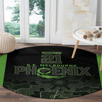 Basketball Custom South East Melbourne Round Carpet Simple Australian Dot Art - Aussie Hoodie
