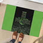 Basketball Custom South East Melbourne Rubber Doormat Simple Australian Dot Art - Aussie Hoodie