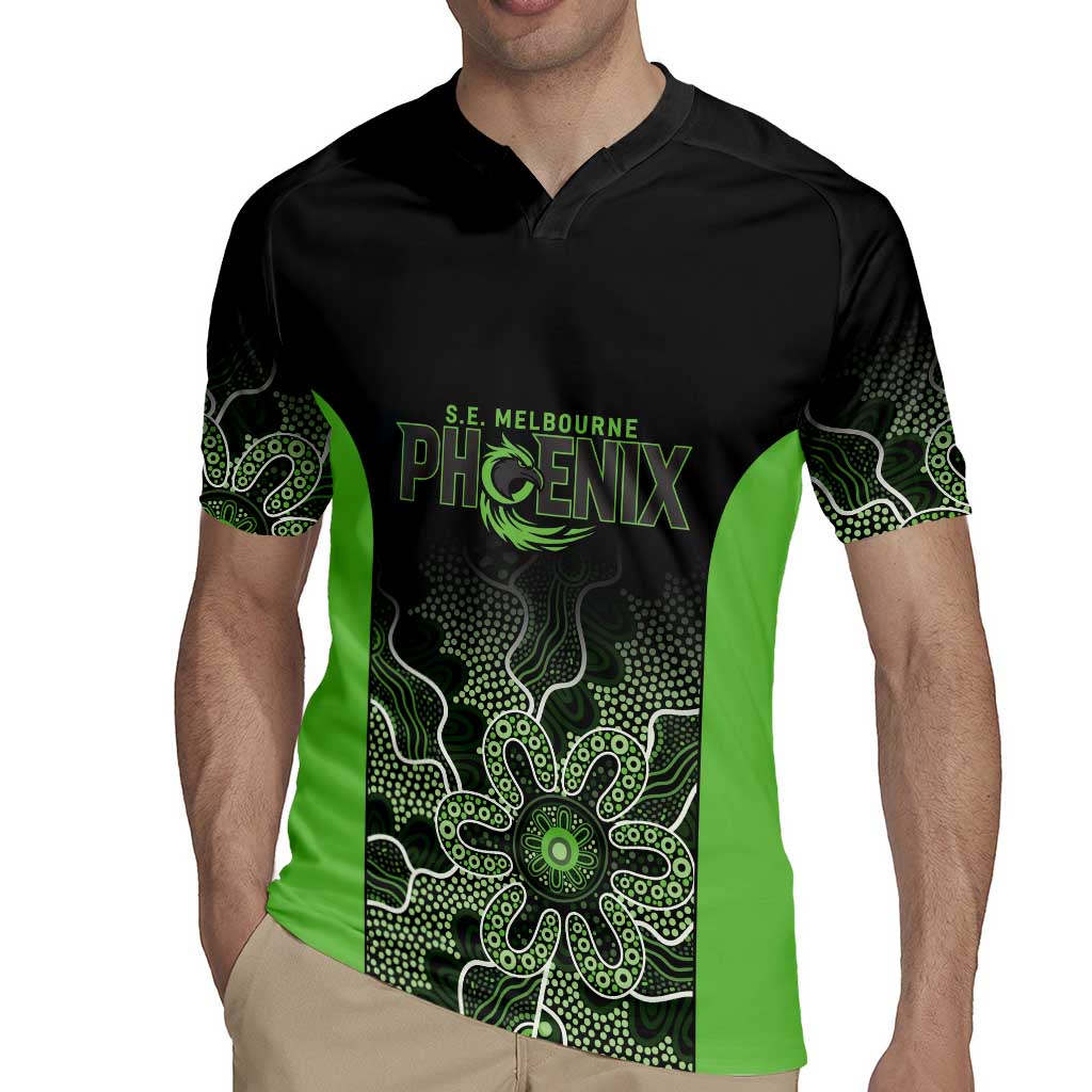 Basketball Custom South East Melbourne Rugby Jersey Simple Australian Dot Art - Aussie Hoodie