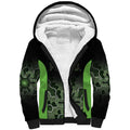 Basketball Custom South East Melbourne Sherpa Hoodie Simple Australian Dot Art - Aussie Hoodie