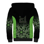 Basketball Custom South East Melbourne Sherpa Hoodie Simple Australian Dot Art - Aussie Hoodie