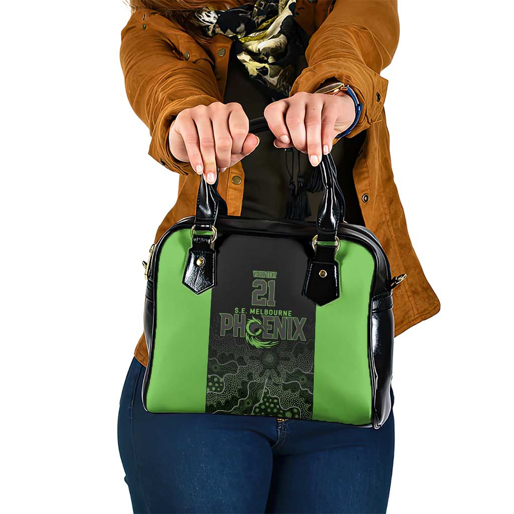 Basketball Custom South East Melbourne Shoulder Handbag Simple Australian Dot Art - Aussie Hoodie