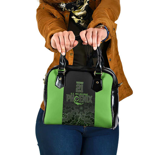 Basketball Custom South East Melbourne Shoulder Handbag Simple Australian Dot Art - Aussie Hoodie