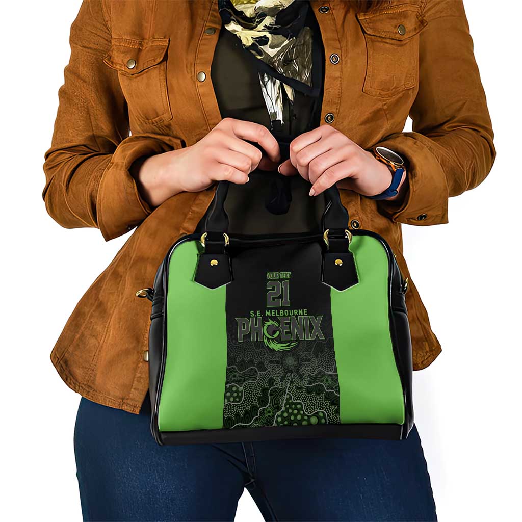 Basketball Custom South East Melbourne Shoulder Handbag Simple Australian Dot Art - Aussie Hoodie