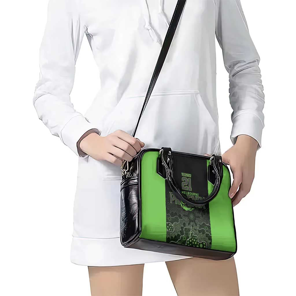 Basketball Custom South East Melbourne Shoulder Handbag Simple Australian Dot Art - Aussie Hoodie