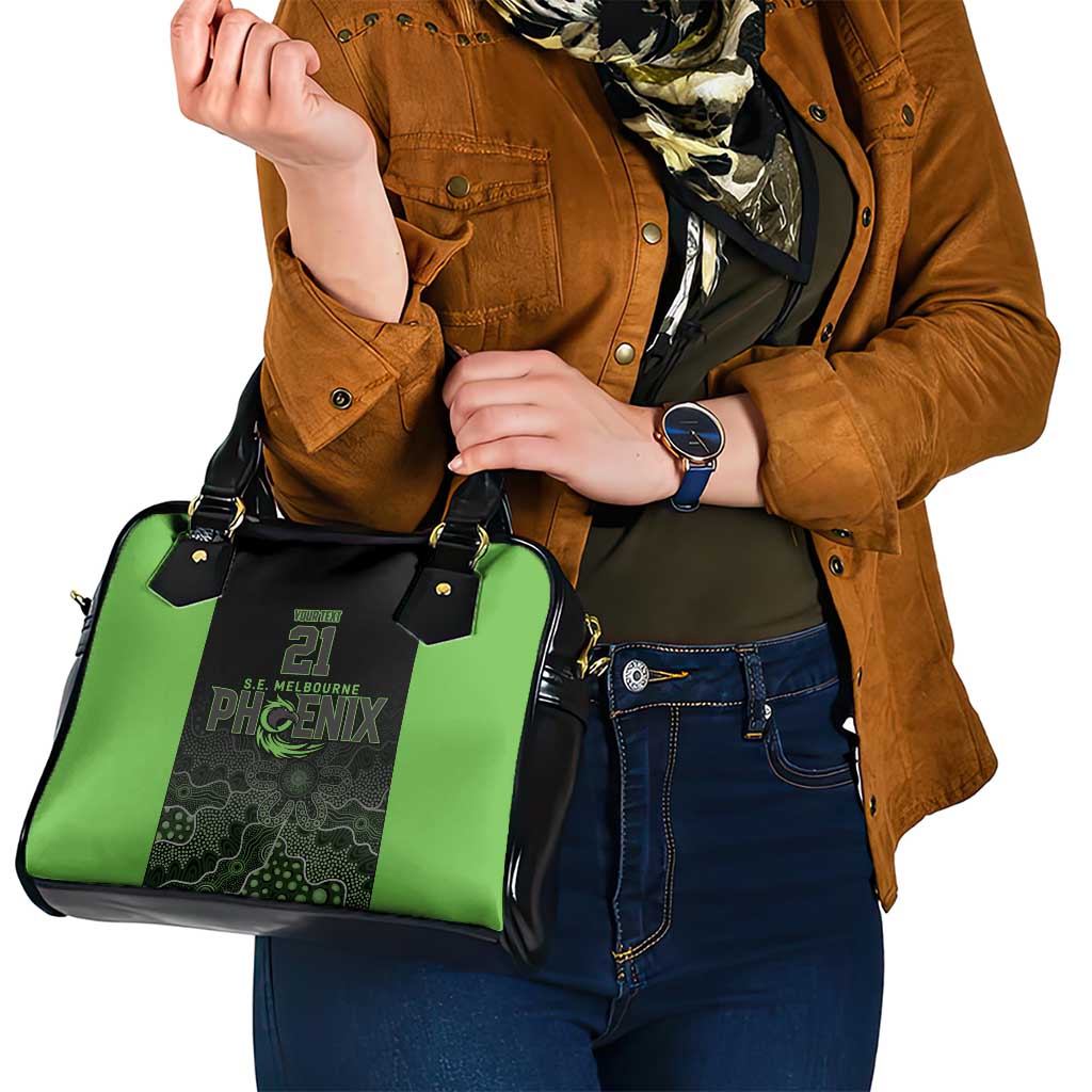 Basketball Custom South East Melbourne Shoulder Handbag Simple Australian Dot Art - Aussie Hoodie