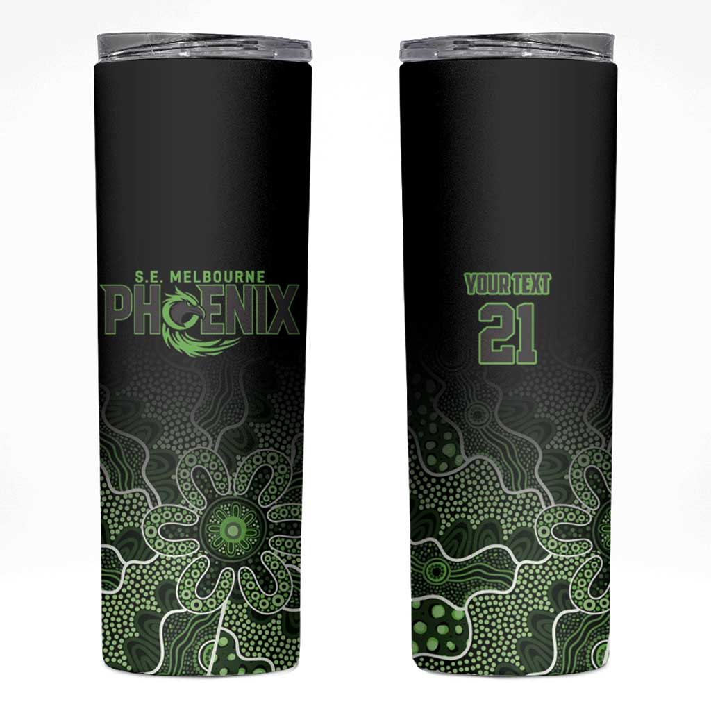 Basketball Custom South East Melbourne Skinny Tumbler Simple Australian Dot Art - Aussie Hoodie
