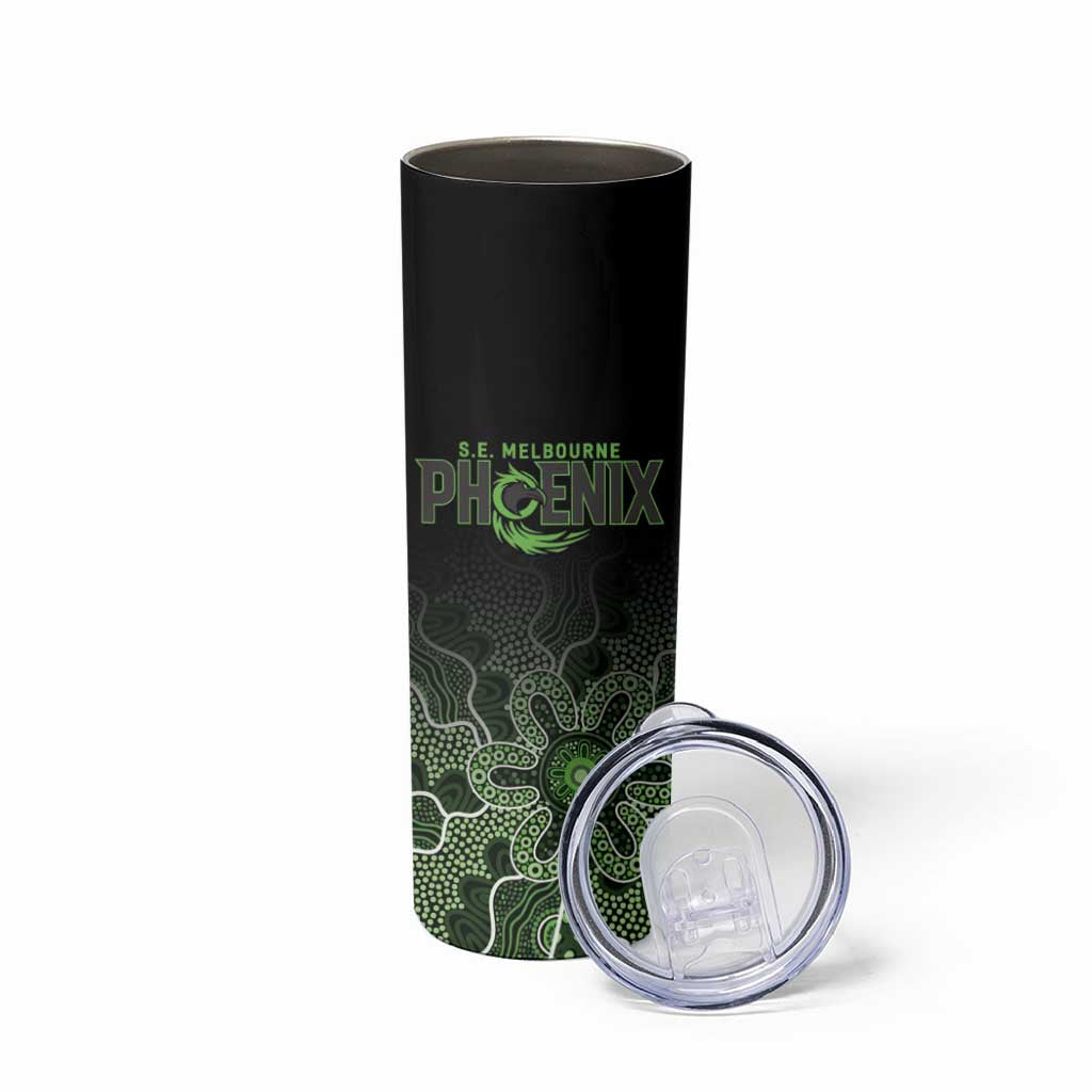 Basketball Custom South East Melbourne Skinny Tumbler Simple Australian Dot Art - Aussie Hoodie