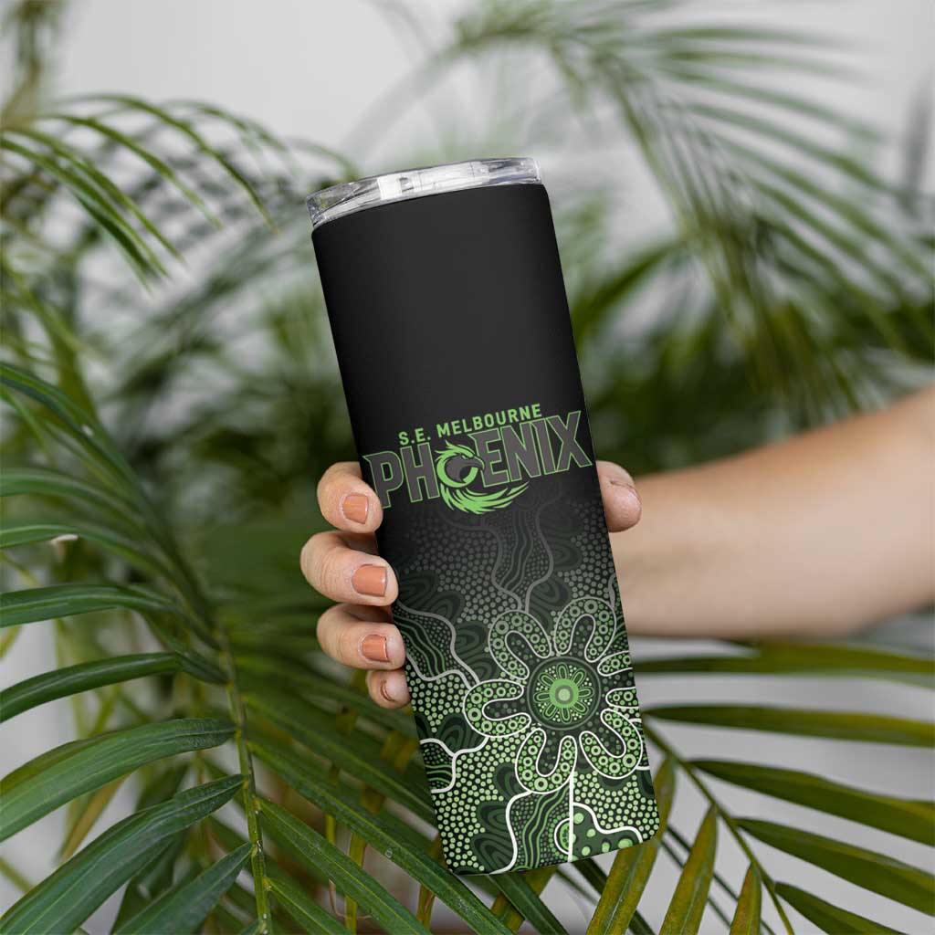 Basketball Custom South East Melbourne Skinny Tumbler Simple Australian Dot Art - Aussie Hoodie