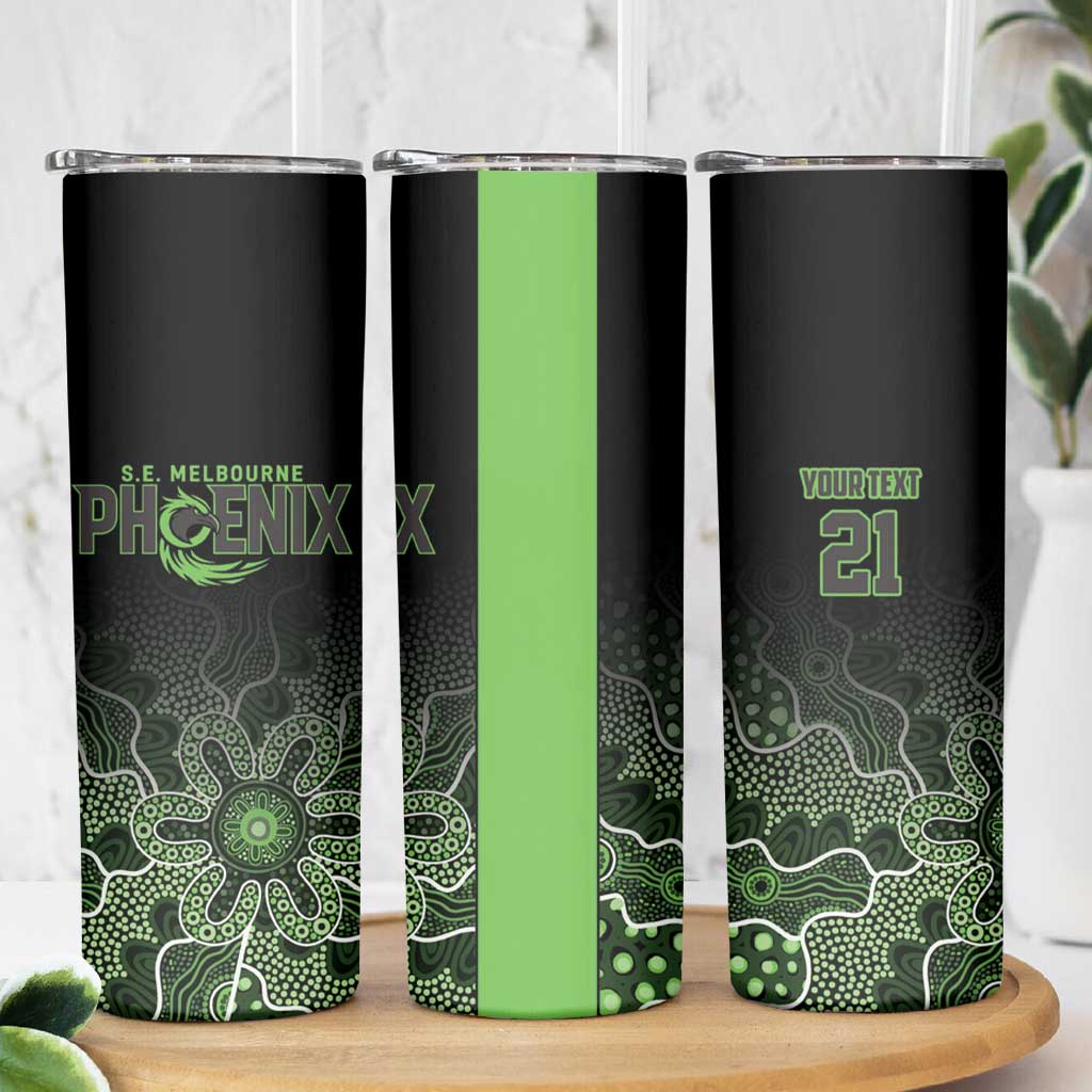Basketball Custom South East Melbourne Skinny Tumbler Simple Australian Dot Art - Aussie Hoodie