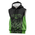 Basketball Custom South East Melbourne Sleeveless Hoodie Simple Australian Dot Art - Aussie Hoodie