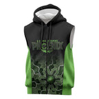 Basketball Custom South East Melbourne Sleeveless Zip Hoodie Simple Australian Dot Art LT9