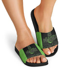 Basketball Custom South East Melbourne Slide Sandals Simple Australian Dot Art - Aussie Hoodie