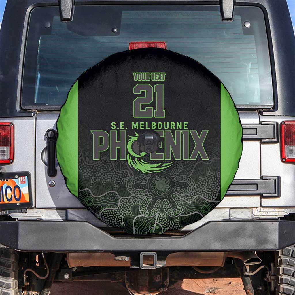 Basketball Custom South East Melbourne Spare Tire Cover Simple Australian Dot Art - Aussie Hoodie