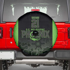 Basketball Custom South East Melbourne Spare Tire Cover Simple Australian Dot Art - Aussie Hoodie