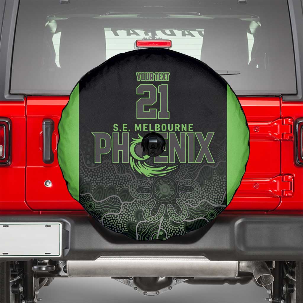 Basketball Custom South East Melbourne Spare Tire Cover Simple Australian Dot Art - Aussie Hoodie