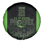 Basketball Custom South East Melbourne Spare Tire Cover Simple Australian Dot Art - Aussie Hoodie