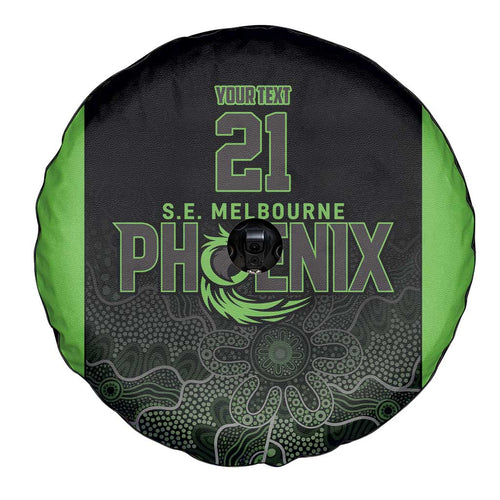 Basketball Custom South East Melbourne Spare Tire Cover Simple Australian Dot Art - Aussie Hoodie