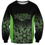 Basketball Custom South East Melbourne Sweatshirt Simple Australian Dot Art - Aussie Hoodie